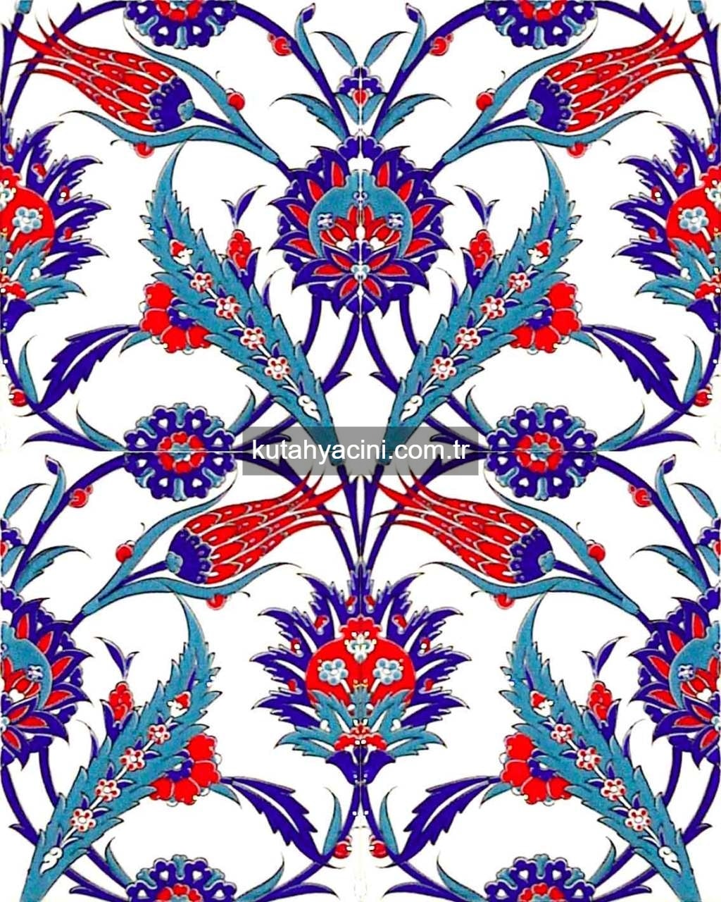 Çini Karolar 20X25 D-1313